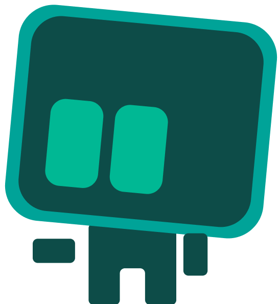 Abstract robot graphic